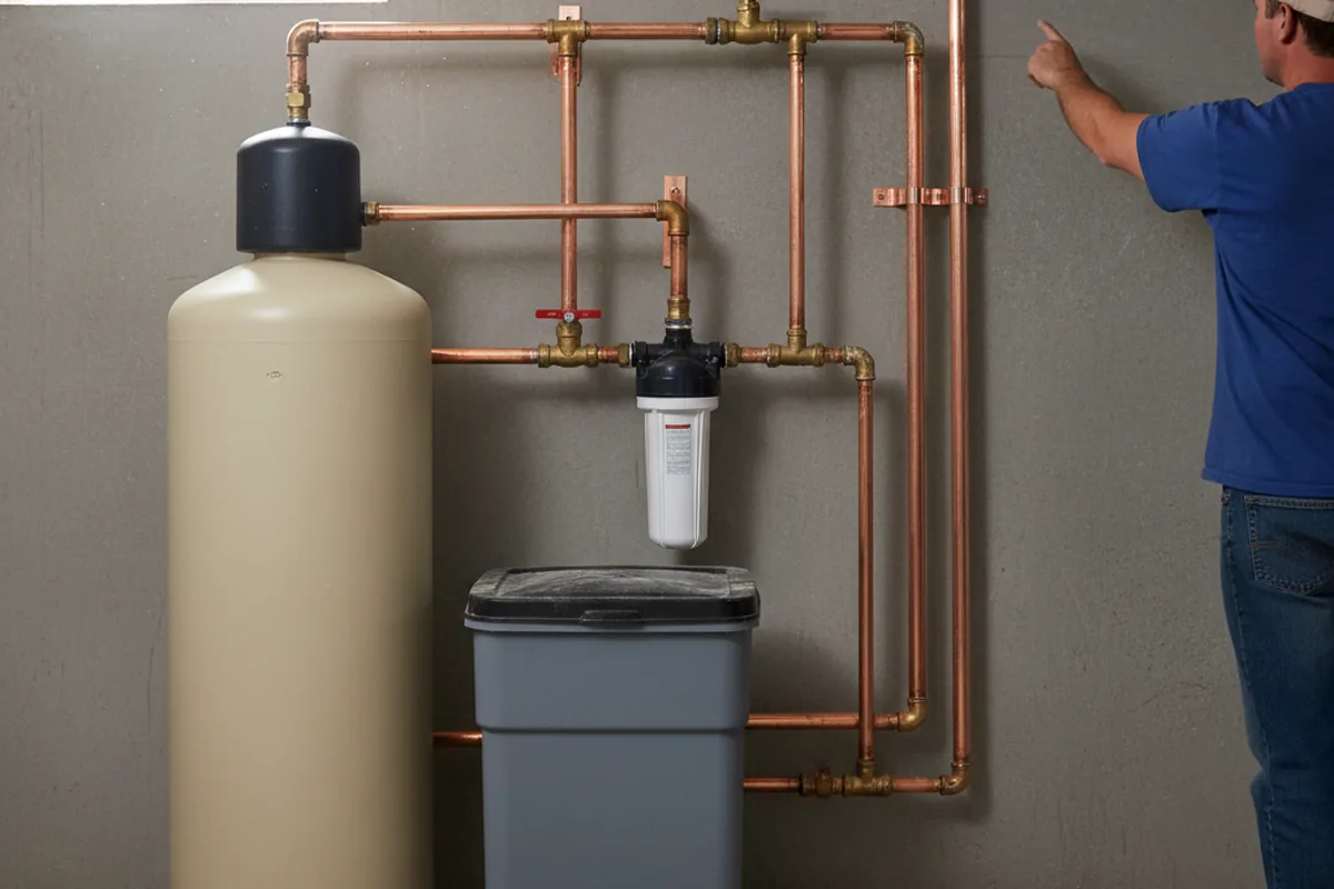 Whole-house water treatment system installed in Skippers